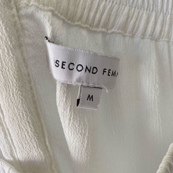 Second Female Off Shoulder Blouse Sz M - Picture 9 of 13